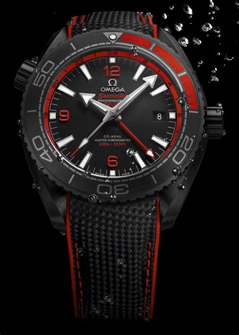 omega all black watch|omega seamaster deep black price.